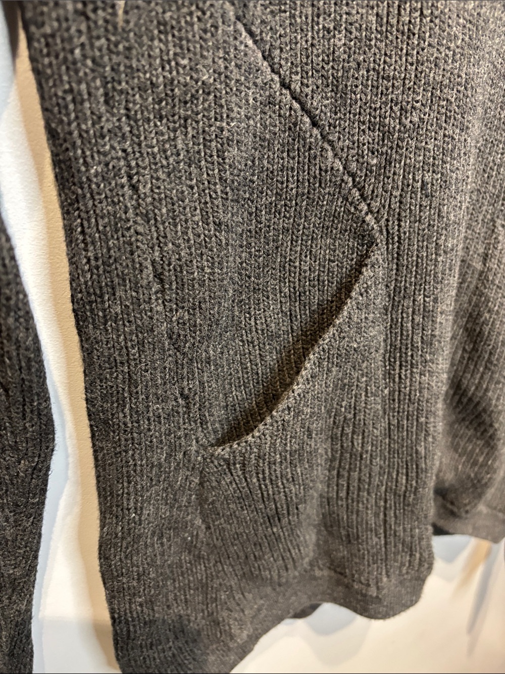 lululemon athletica Charcoal Ribbed Crewneck Sweater - Picture 6 of 9